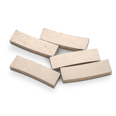 Segmentos de diamante de forma de arco para máquina de serra de ponte de 350 mm 400 mm 500 mm no mercado da Coreia