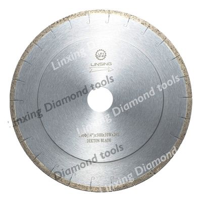 Láminas de serra de diamante duradouras para corte de granito de mármore e de Dekton de todos os tamanhos