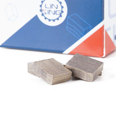 LINSING Segmento de diamante para corte de blocos de granito Pedra de corte de ponta de lâmina de serra Ferramentas
