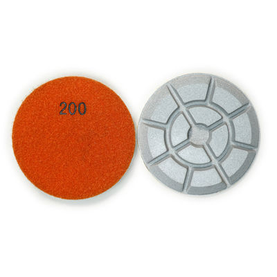Roda de moagem de diamantes para moagem de resinas de betão em polir pisos redondos