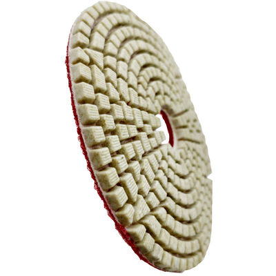 Almofadas de lustro flexíveis da etapa da ligação 4 da resina da Uma-categoria 4inch para o ODM personalizado seco do apoio