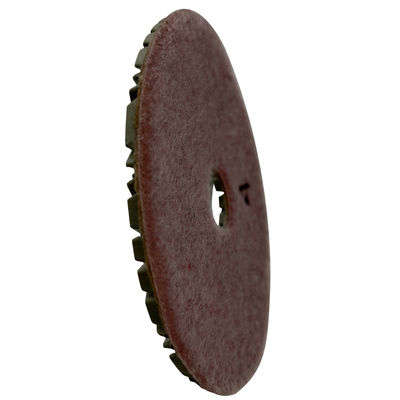 Almofadas de lustro flexíveis da etapa da ligação 4 da resina da Uma-categoria 4inch para o ODM personalizado seco do apoio