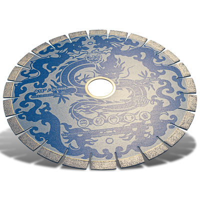 24 Dentes por polegada D350mm Diamond Saw Blade para corte profissional de concreto de pedra