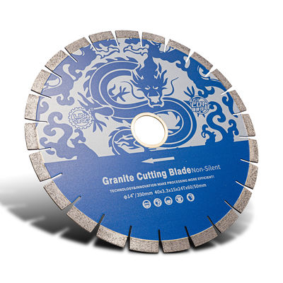 24 Dentes por polegada D350mm Diamond Saw Blade para corte profissional de concreto de pedra