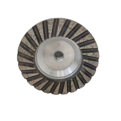 125mm Customizado OEM Suporte de Resina Diamante Recheado Roda de Taça para Granito Moagem de Mármore