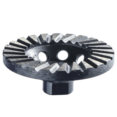 Roda de taça de diamante em forma de copo para moedor de ângulo, moedor de pedra, mármore, granito e concreto