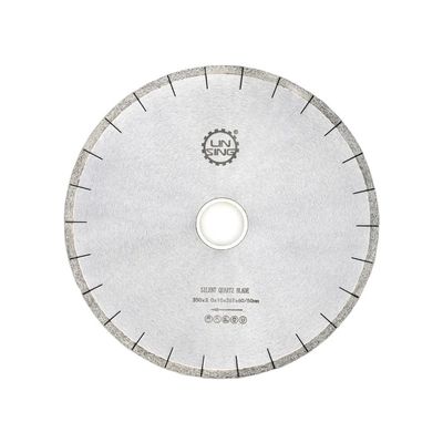 Disco de lâmina de serra de corte de diamante de 400 mm para pedra artificial 29 dentes e garantida