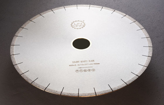 Disco de lâmina de serra de corte de diamante de 400 mm para pedra artificial 29 dentes e garantida