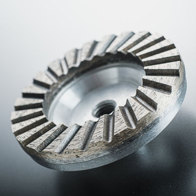 Roda de taça de moagem de diamantes de 3 " 4 " 5 " 6 " 7 " personalizada para moagem de pedra ODM suportado