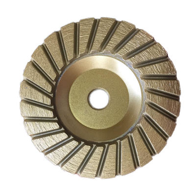 Suporte personalizado OEM Metal Bond Diamond Angle Grinder Cup Wheel para polimento de pedra