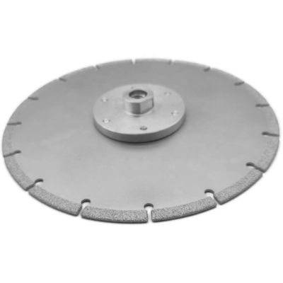 125 mm Diamante Slotted Blade Disc Vacuum Brazed Cutter para Moagem de borda de laje de pedra de mármore