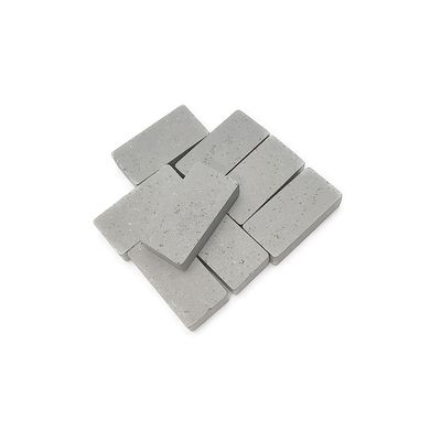 Segmento profissional de diamante, ponta de cortador de arenito, camada de forma plana, segmento 24*9*15mm