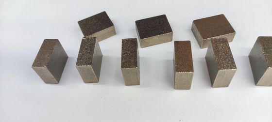 Segmento profissional de diamante, ponta de cortador de arenito, camada de forma plana, segmento 24*9*15mm