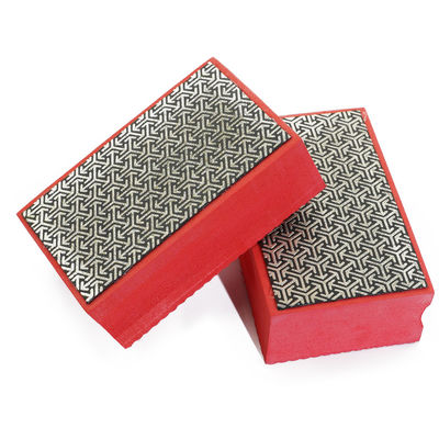 Esponja Eletroplatação Diamante Polidor à Mão Blocos de Areia Pads Para Marmo Granito Telhas Cerâmicas