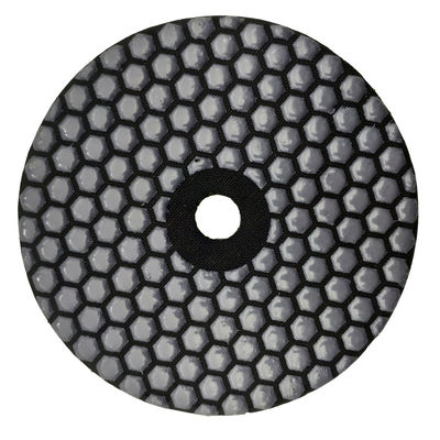 Ferramentas redondas de diamante 3 passos Pads de polir flexíveis secos/umedecidos com bom desempenho