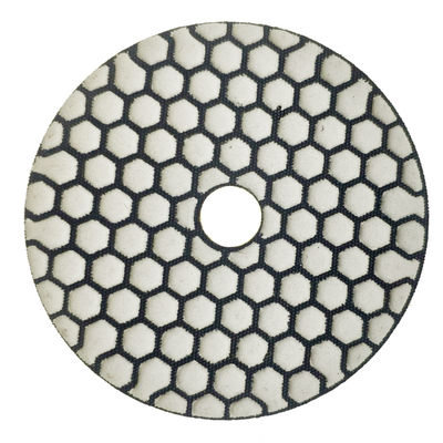 Ferramentas redondas de diamante 3 passos Pads de polir flexíveis secos/umedecidos com bom desempenho