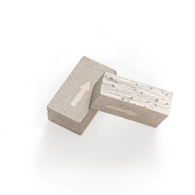 Segmentos de telhado Diamante de corte dicas para o mármore e granito molhado de corte em ponte serrada