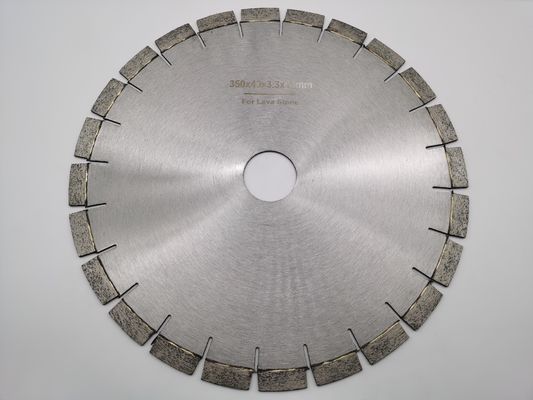 Boa resistência ao desgaste Lâmina de serra de diamante U de 350 mm para corte de granito