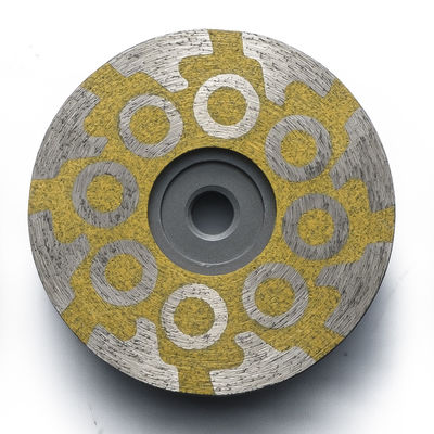 Diâmetro personalizado aceitável 100mm de roda de moagem de copos de diamantes para polir lâminas