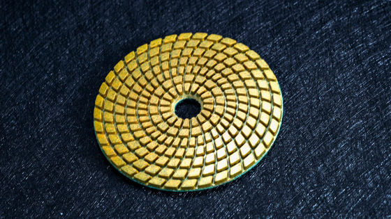 Pads de polir D150MM D180MM D230MM Disco de polimento de diamante seco e molhado com alta durabilidade