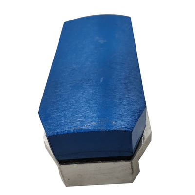 Suporte personalizado OBM L140mm Diamond Metal Fickert para moagem de pedra de granito