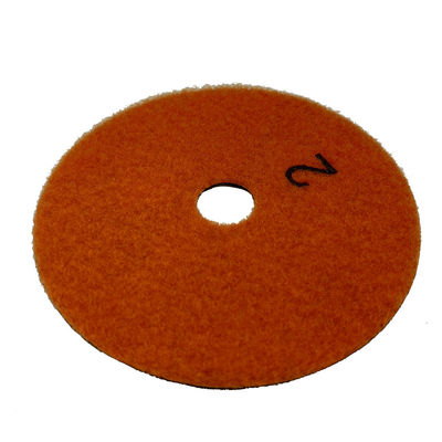 Pedra Abrasivo Flexível 4&quot; Resina Bond 3 Passo Polissagem Pads para Ferramentas de Moagem de Granito