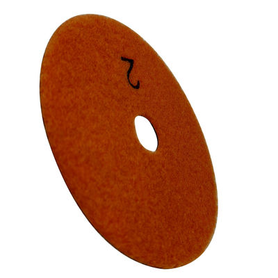 Pedra Abrasivo Flexível 4&quot; Resina Bond 3 Passo Polissagem Pads para Ferramentas de Moagem de Granito